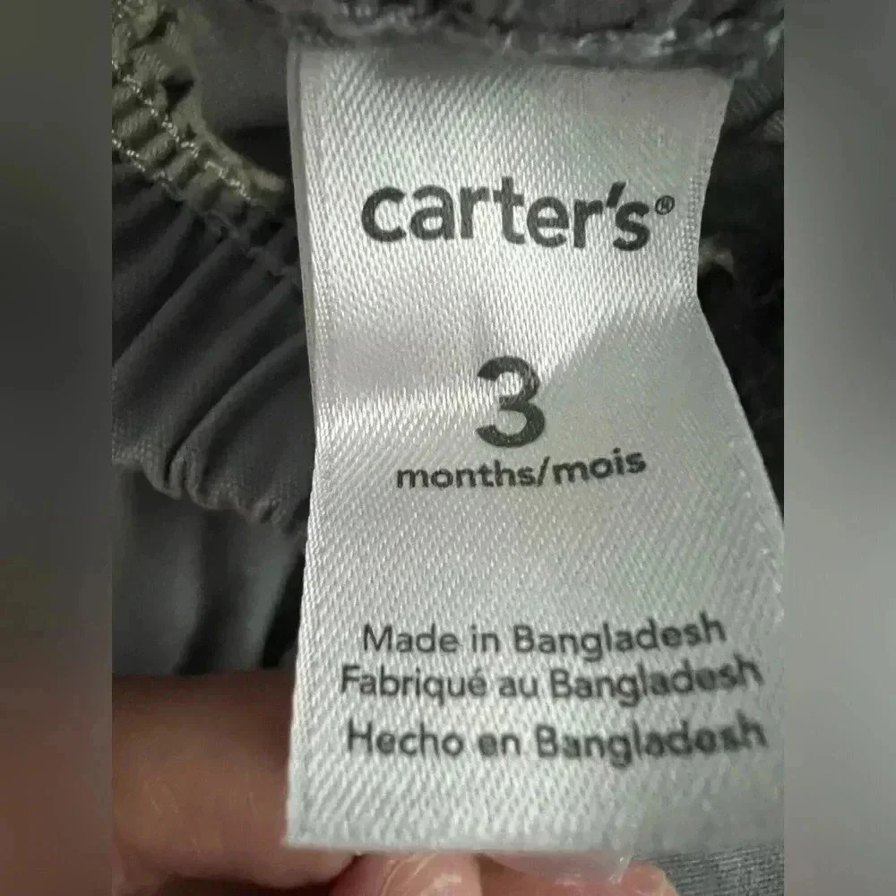 Bundle of three Carter’s Baby Boy Pants (3 Months)